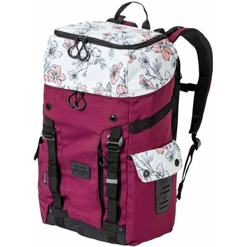 Meatfly Scintilla Backpack Blossom White/Burgundy 26 L Lifestyle ruksak / Torba