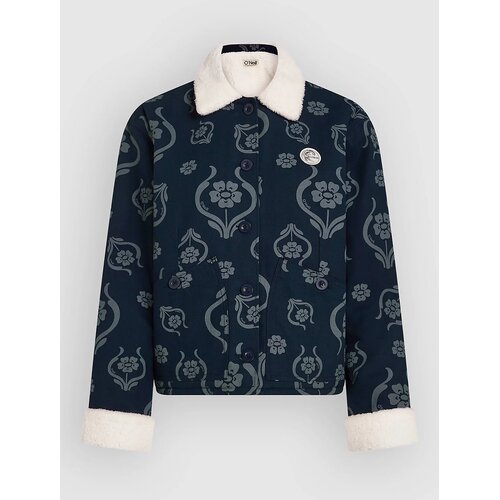 O&amp;#039;neill O&amp;#039;Riginals Fleece Lined Jacket blue artdeco floral jean Slike