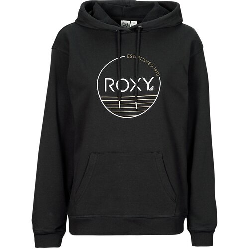 Roxy SURF STOKED HOODIE TERRY Crna Slike