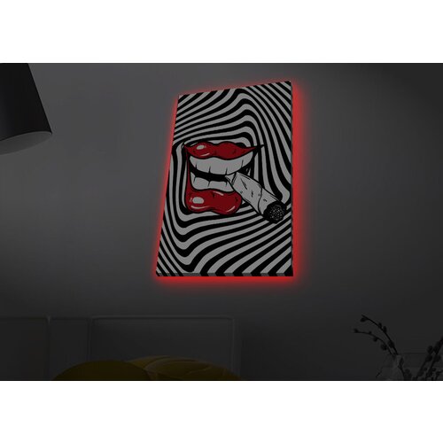 Wallity Slika sa LED osvetljenjem 4570MDACT-077, 45x70 cm Cene