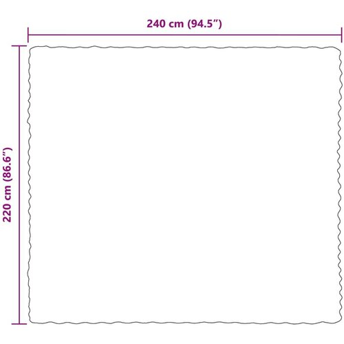  Lažni zec deka Bež 220 x 240 cm Poliester Slike