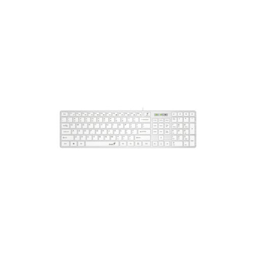  Tastatura GENIUS SlimStar 126 USB BIH white 31310017414 Slike