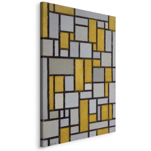  XXL slika - Piet Mondrian &ndash; Composition with Grid 39 107x160 Cijene