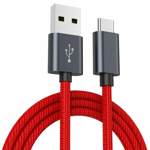 Xiaomi TYPE-C BRAIDED CABLE RED Slike
