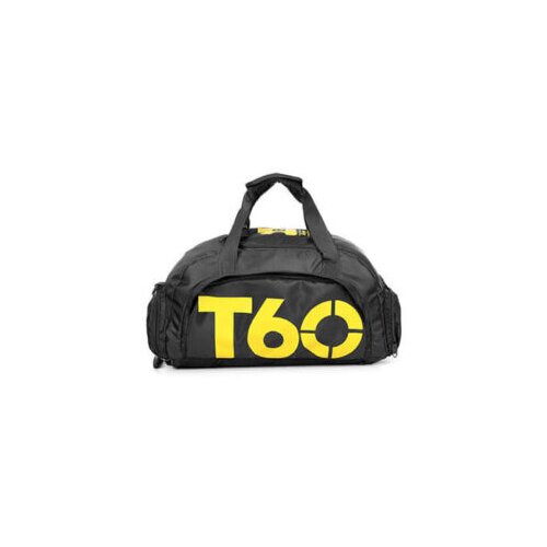 Smania vodoodporna &amp;scaron;portna torba sportpack - črno-rumena Slike