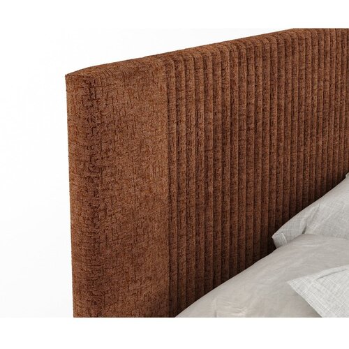 Maison de R&amp;ecirc;ve Oranžna boxspring postelja s prostorom za shranjevanje 160x200 cm Bergamo &amp;ndash; Slike