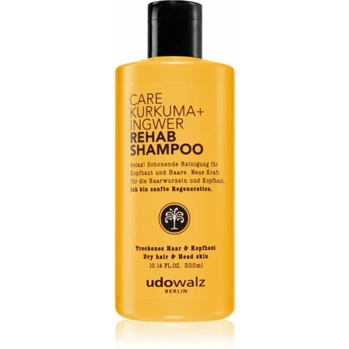 Udo Walz Rehab Kurkuma & Ingwer nježni šampon za čišćenje 300 ml