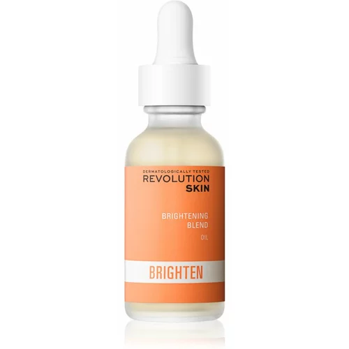 Revolution Brighten Blend posvjetljujuće ulje za ujednačavanje tena lica 30 ml