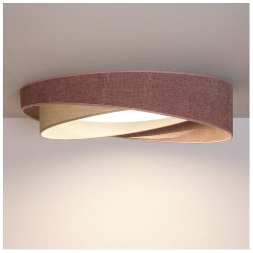  BRILAGI- LED plafonsko svetlo VELVET TWIST LED/24W/230V 4000K prečnik 55 cm ružičasta/krem Slike