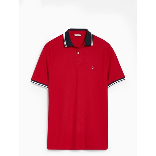 CA Polo muška majica kratkih rukava, Crvena Slike