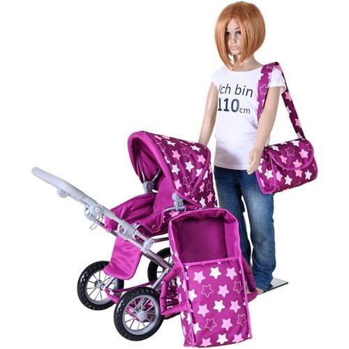 Knorr toys kolica ruby star dark pink ( 631450 ) Cene