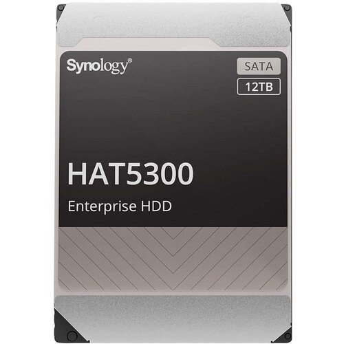 Unknown Synology HAT5300-12T 12TB 3.5" HDD SATA 6Gb/s, 7200rpm, Buffer size : 256 MiB, MTTF 2.5M hours, warranty 5 years Cene
