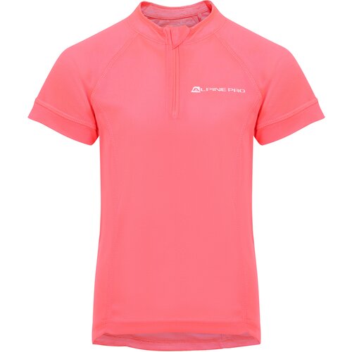 Alpine pro Dětsk&amp;yacute; cyklo dres OBAQO diva pink Slike