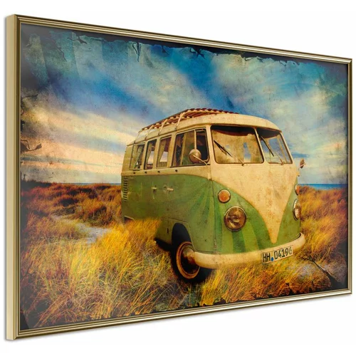  Poster - Hippie Van I 90x60