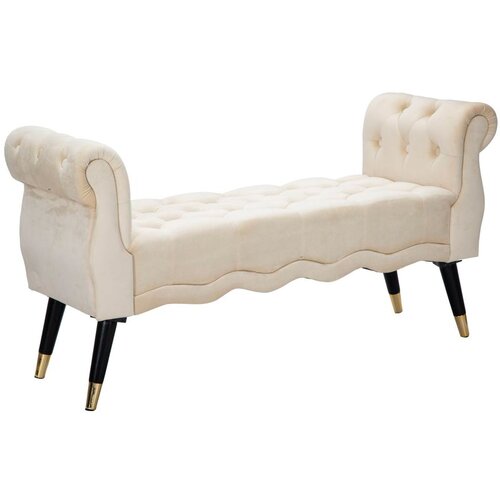 Mauro Ferretti Klupa Paris crema/gold cm 120x40x60 Cijene
