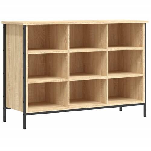 Maison Chic Omarica za obutev - Kopa za čevlje sonoma hrast 100x35x70 cm inženirski les, (21776293) Slike
