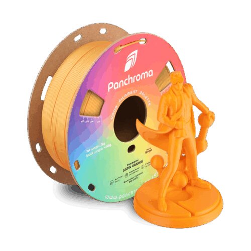 Polymaker Panchroma PLA Satin 1,75mm 1kg Satin Orange Slike