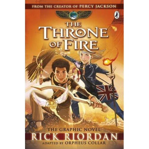 The Book Service Limited Rick Riordan - The Throne of Fire: The Graphic Novel Cene