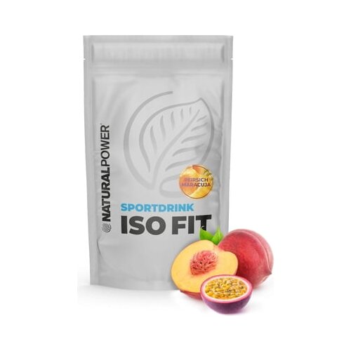 Natural Power Sportdrink ISO FIT 400 g - breskva - marakuja Slike