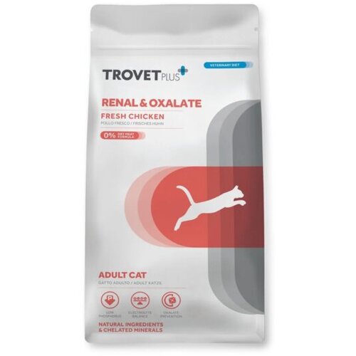 Trovet plus renal & oxalate veterinarska dijeta za mačke 1.2kg Slike