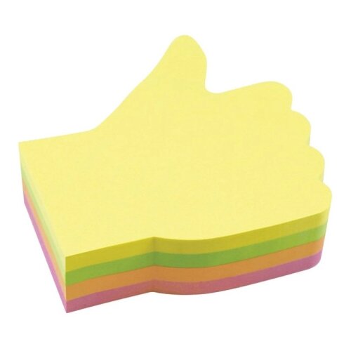 INFO NOTES Samolepljivi listići ruka 70x70mm 200L 5825-39 Slike