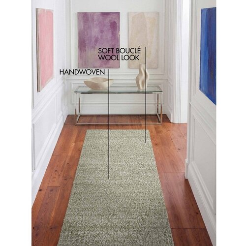 Ted Baker Svetlo zelen ročno tkan tekač 80x300 cm Notting Hill Portobello &amp;ndash; Slike
