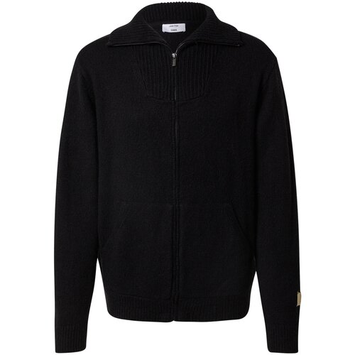 DAN FOX APPAREL Pletena jopa &amp;#039;John&amp;#039; črna Slike