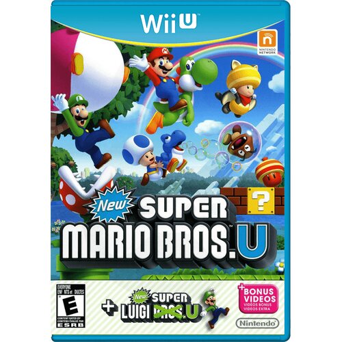  New Super Mario Bros U + New Super Luigi U (Bonus Video) (Wii U) - rabljeno Cene