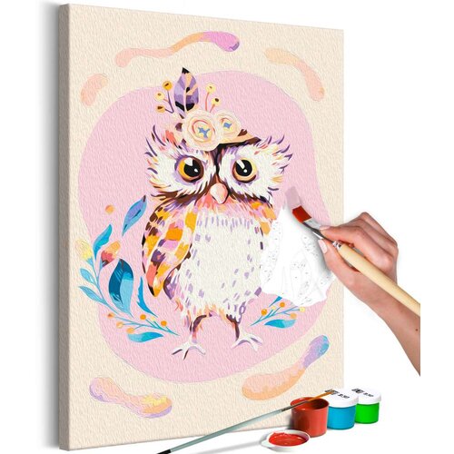  Slika za samostalno slikanje - Owl Chic 40x60 Cijene