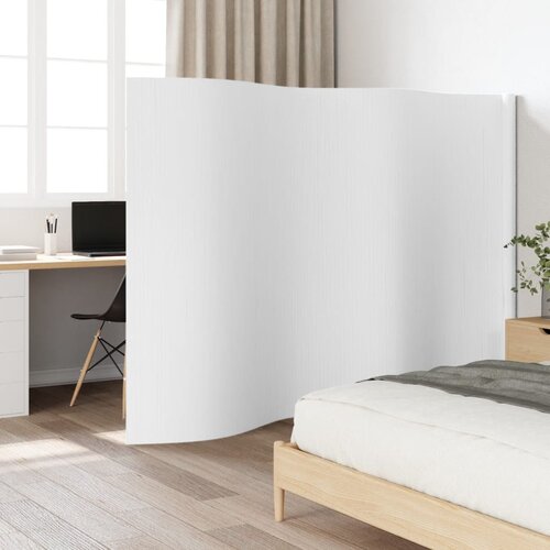 vidaXL Paravan bel 165x400 cm bambus Cene