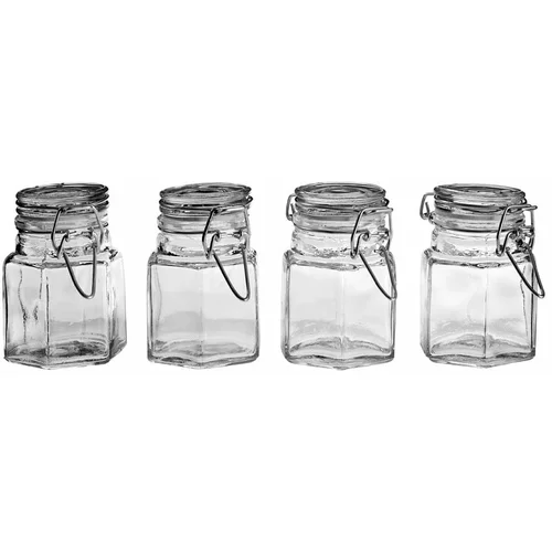 Premier Housewares 4-delni komplet steklenih kozarcev za začimbe