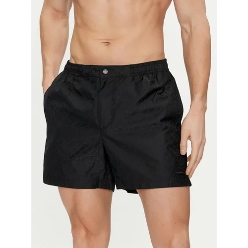 Calvin Klein Swimwear Kopalne hlače KM0KM00943 Črna Regular Fit