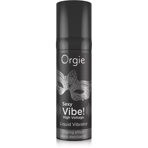 Orgie Sexy Vibe! Liquid Vibrator High Voltage 15ml
