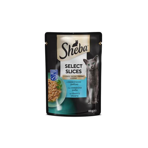 Sheba kesica, okean riba, sos 85g Slike
