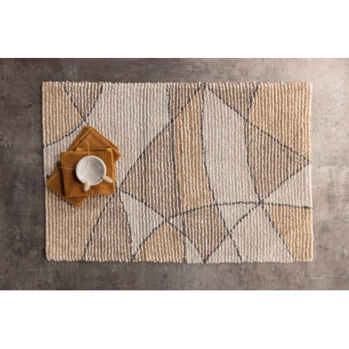 Venture Home kupaonski tepih Loui 90 &amp;times; 60 cm, boje bjelokosti Slike