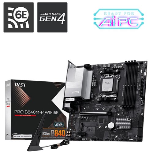 MSI PRO B840M-P WIFI6E Cene