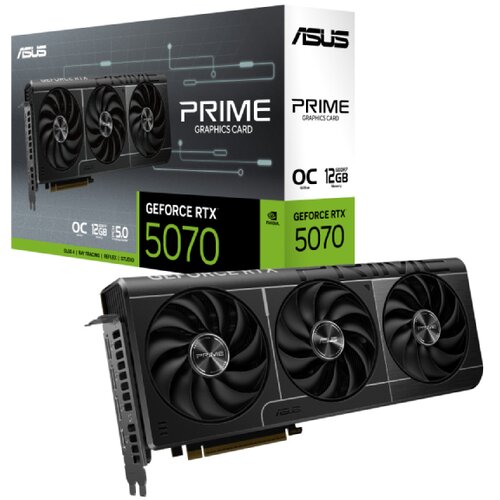 Asus VGA PRIME GeForce RTX&amp;trade; 5070 12GB PRIME-RTX5070-O12G Slike