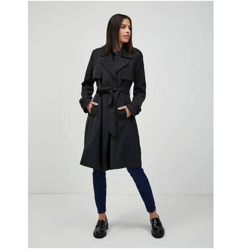 Orsay Black Trench coat - Women