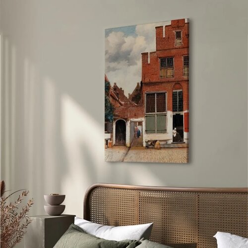  Slika - Jan Vermeer – The Little Street 40x60 Na talijanskom platnu Cene