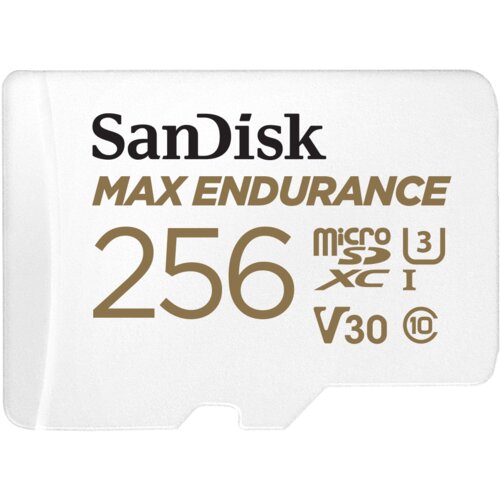 San Disk MAX ENDURANCE microSDXC 256GB + SD Adapter Cene