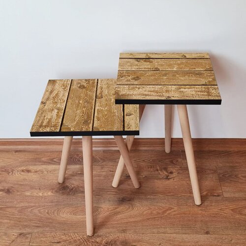 Hanah home set klub stočića 2Shp348, 2 komada, Smeđi Cene