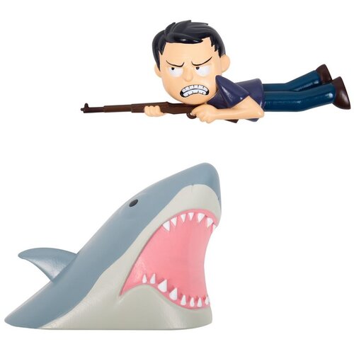 Grupo STRIPOVI 3D STENSKE NALEPKE JAWS SHARK IN MARTIN BRODY, (21551170) Cene