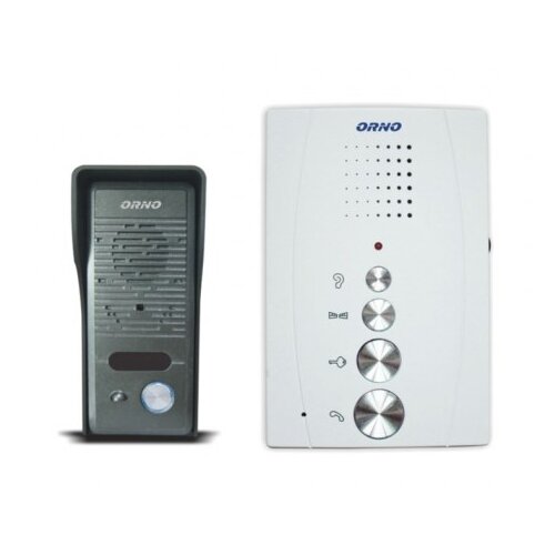 Orno DOOR COMMUNICATION SET, SINGLE-FAMILY HEADPHONELESS, WHITE, ELUVIO && Cijene