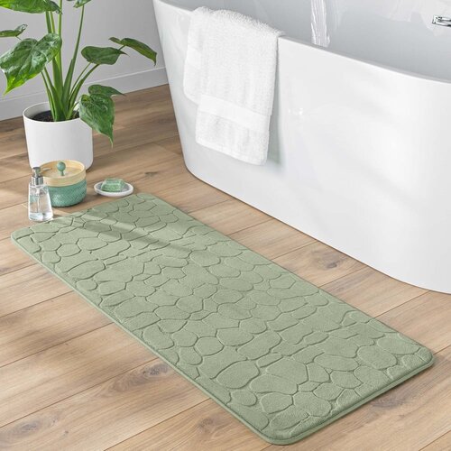 Douceur d int&amp;eacute;rieur Zelena kopalni&amp;scaron;ka preproga 50x120 cm Ricochet &amp;ndash; Slike