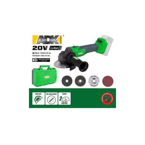 ADK akumulatorska ugaona brusilica 20V SF4C103 ENEX Cene