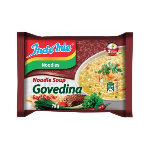 Indomie nudle ukus govedine 70g Cene