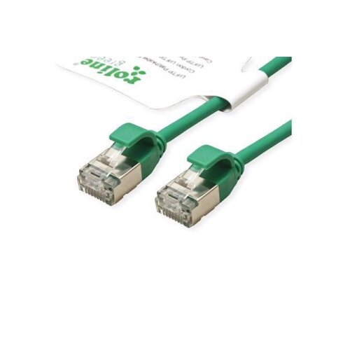 Secomp Roline GREEN U/FTP Data Center PatchCord 6A Slim LSOH zeleni 1.0m ( 5354 ) Cene