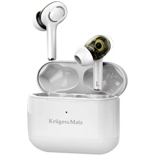 Kruger matz brezžične ušesne slušalke Dual Driver TWS M4 PRO KMPM4
