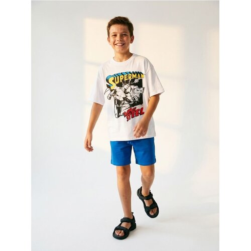 Sinsay Pamučna oversize majica s printom Superman The Man Of Steel Cijene