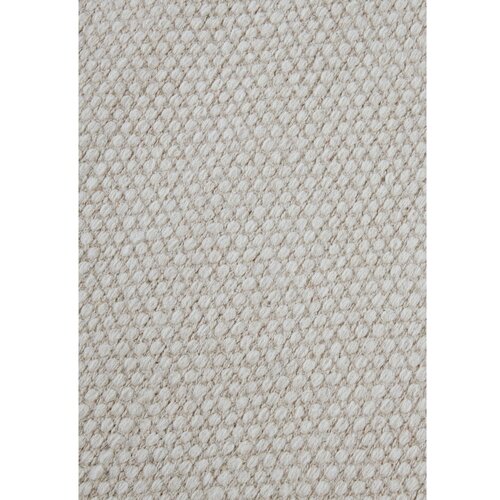 Elle Decoration Krem ručno rađen tepih od mje&amp;scaron;avine vune 80x150 cm Pradesh Natural White &amp;ndash; Slike